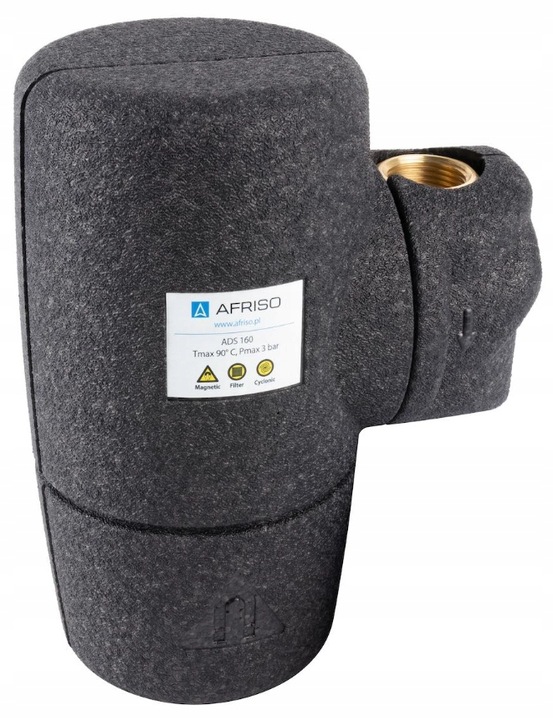 SEPARATOR FILTR ODMULNIK ZANIECZYSZCZEŃ MAGNETYCZNY INSTALACJI CO ADS160 1"