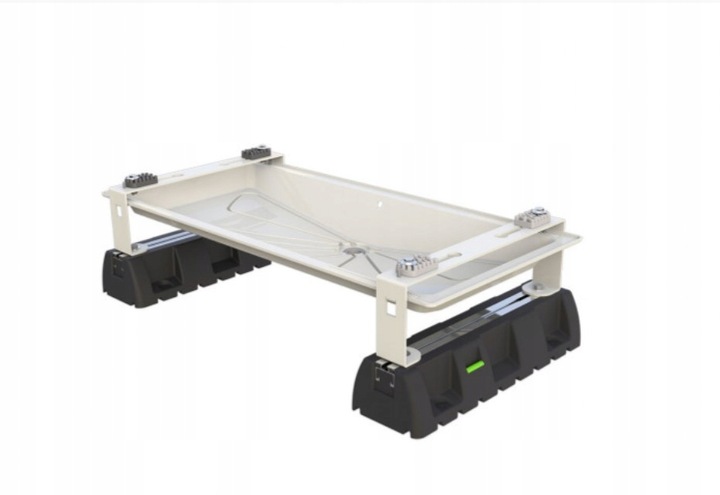 Podstawa stojak pompy ciepła z tacą i kablem Infinity Extreme 850x400