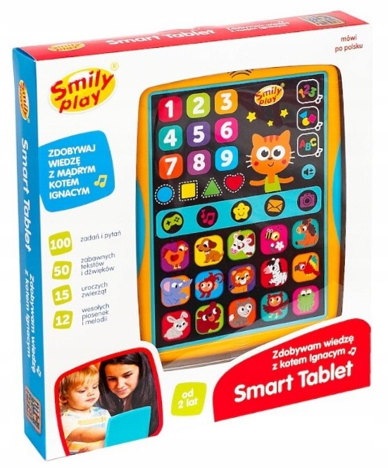 Smart tablet Zdobywam wiedzę z kotem Ignacym