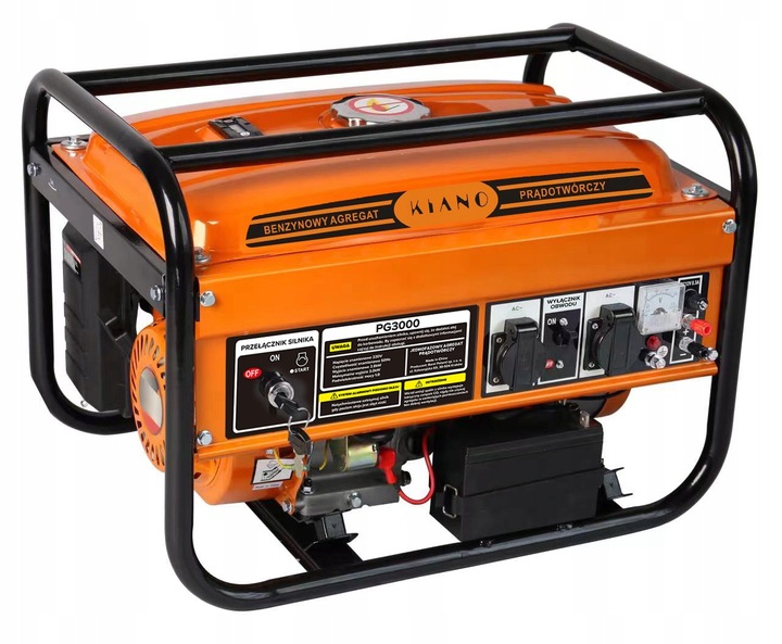 Agregat prądotwórczy przenośny benzynowy generator prądu 7km AVR 3000W