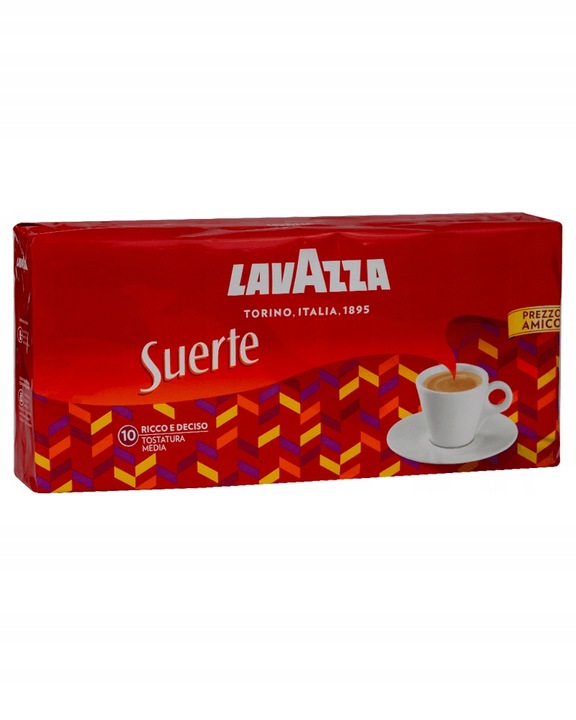 Włoska Kawa mielona LAVAZZA SUERTE 4 x 250g