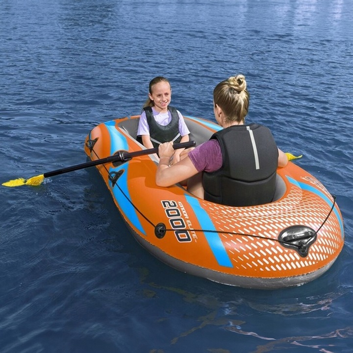 Ponton Dmuchany 2os.KONDOR Elite 2000 zestaw POMPKA WIOSŁA Bestawy 61141