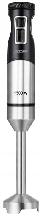 Blender ręczny srebrny/szary inox MPM MBL-33M