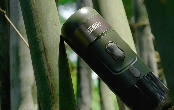 Przenośny Ekspres Do Kawy Hibrew H4b Gn Z Akumulatorem 3w1 15bar 60ml Etui