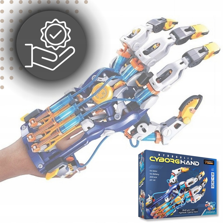 Zabawki Dla Dzieci Interaktywne Edukacyjne Robot Hydrauliczna Ręka Cyborga
