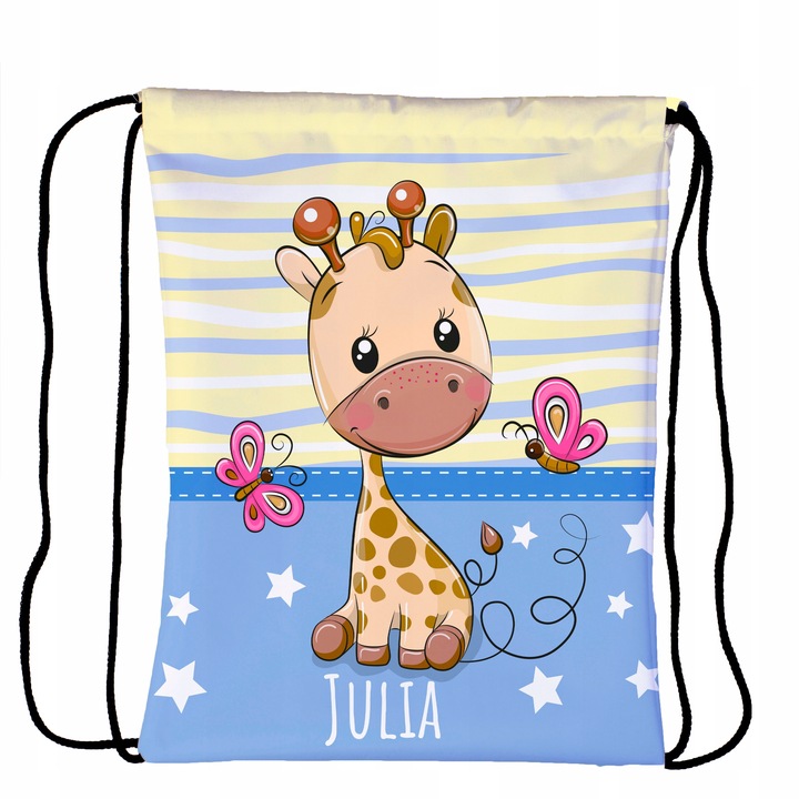 Worek plecak dla dzieci do przedszkola szkoły PERSONALIZOWANY różne wzory