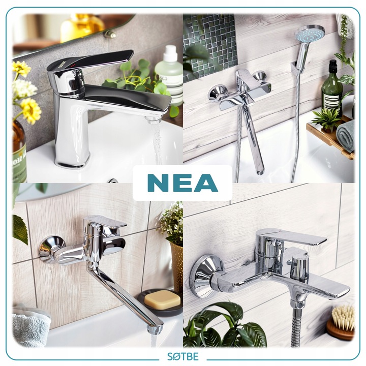 Kran do umywalki stojący bateria do łazienki umywalkowa oszczędna SOTBE