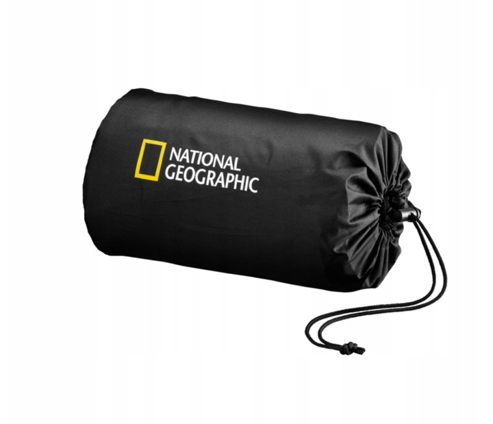 Mata samopompująca National Geographic czarna karimata turystyczna 183 x51