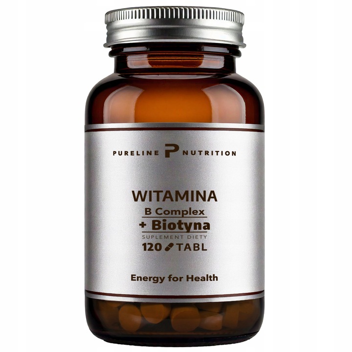 Witamina B kompleks complex B1 B2 B3 B5 B6 B12 Zmęczenie Stres Skóra Włosy