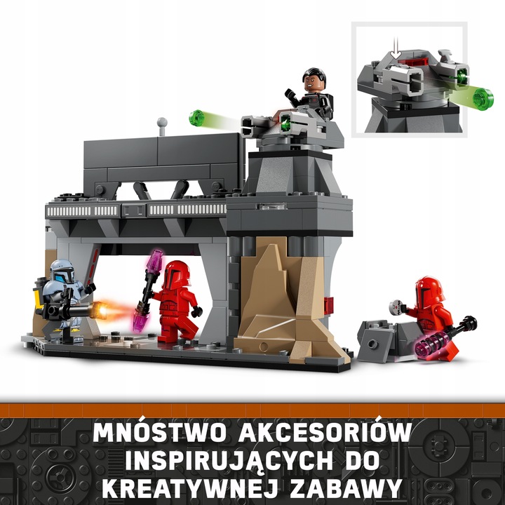 LEGO Star Wars Pojedynek Paza Vizsli i Moffa Gideona 75386