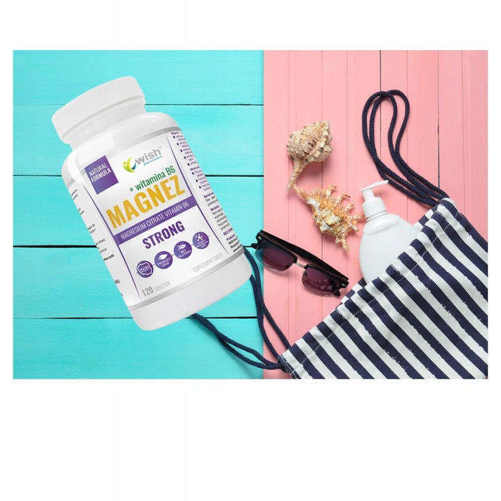 Magnez Strong+B6 Forte Skurcze Stres Wysoka dawka