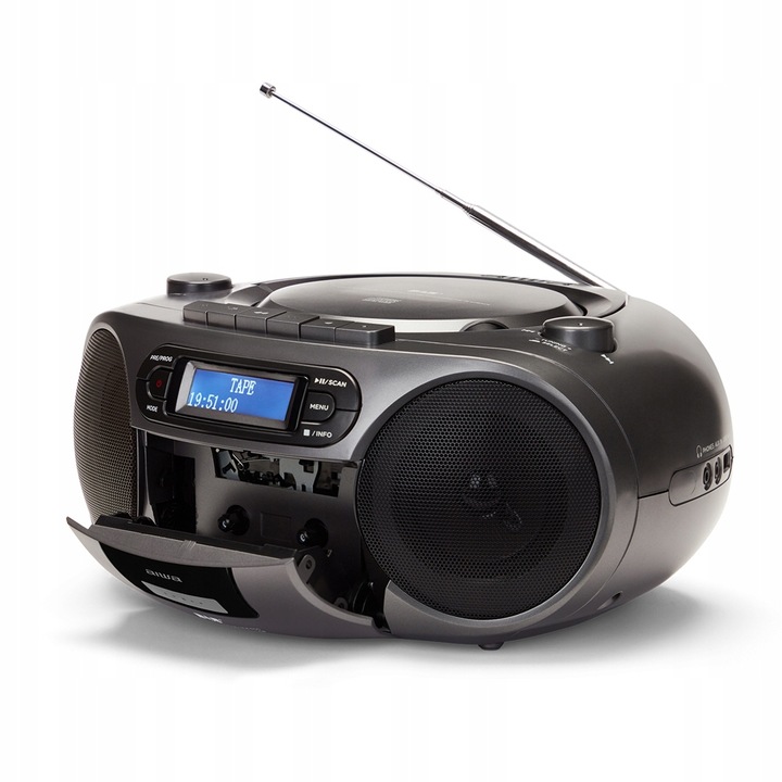 BOOMBOX RADIOODTWARZACZ BLUETOOTH AIWA BBTC-660DAB/MG DAB+ Z PILOTEM
