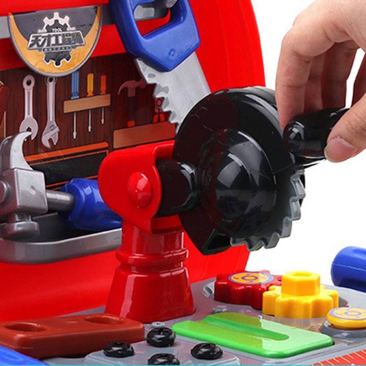 NARZĘDZIA zestaw narzędzi w walizce WARSZTAT narzędzia dla dzieci SUPERCENA