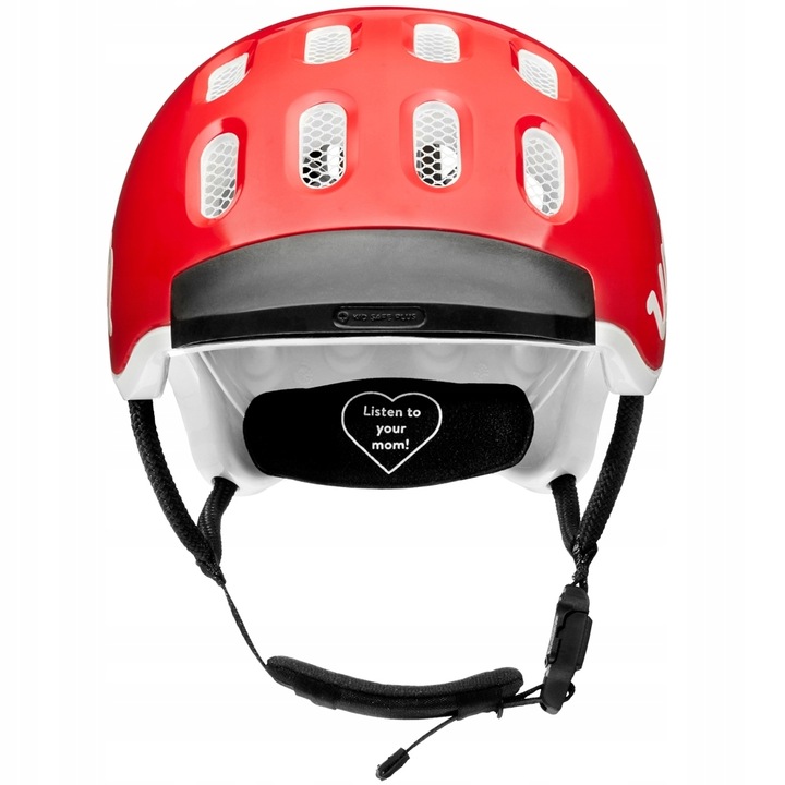 Kask rowerowy dziecięcy woom Kids czerwony S 50-53 cm