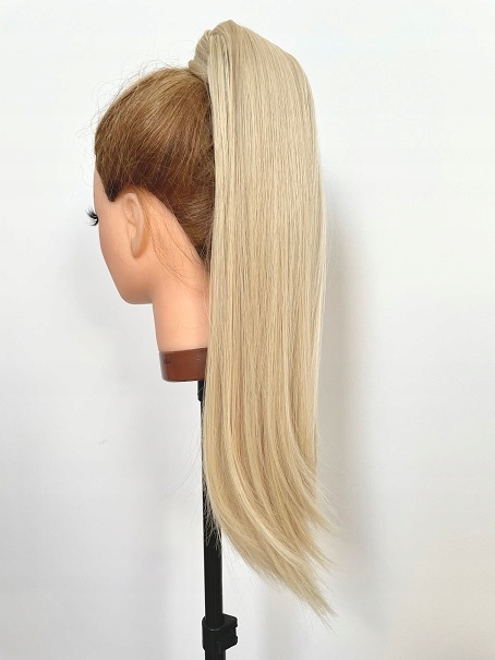 Doczepiany KUCYK kitka 60 cm jak Naturalne CAŁKOWICIE MATOWE ! Kolory