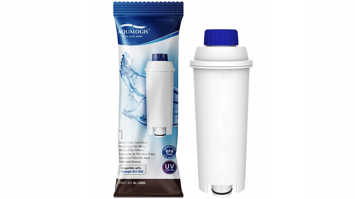 2x Filtr wody do ekspresu Delonghi + Odkamieniacz do delongi Profi&Home 1l