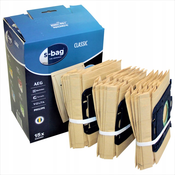 Worki S-bag E200M do Classic Silence 15 szt.