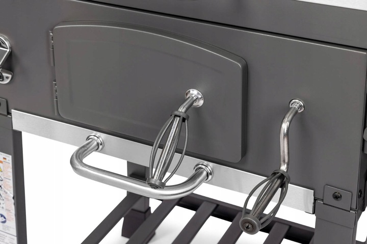 Grill Węglowy Activa Angular Mastercook z Żeliwnym Rusztem 57,5 x 42 cm