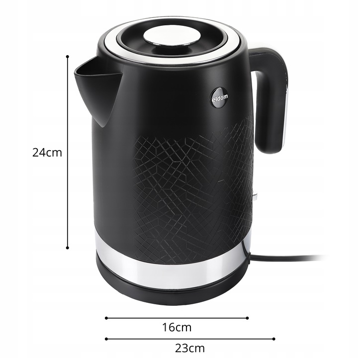 CZAJNIK ELEKTRYCZNY BEZPRZEWODOWY C295C MOC 2150W POJEMNOŚĆ 1,7L