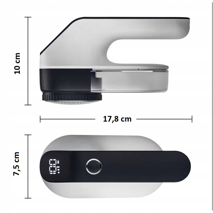 NOWOCZESNA GOLARKA MASZYNKA DO UBRAŃ SWETRÓW KANAPY TAPICERKI 6 OSTRZY DUŻA