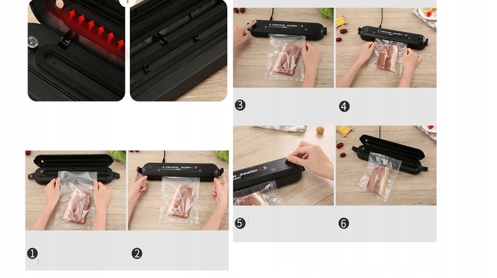 ZGRZEWARKA PRÓŻNIOWA DO ŻYWNOŚCI +10 WORKÓW