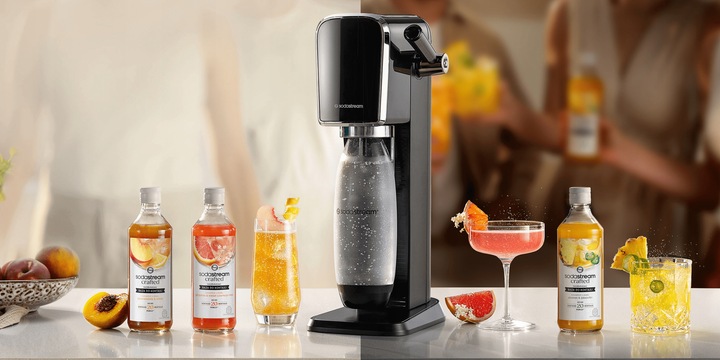 Saturator do wody gazowanej SodaStream Enso + butelka i gaz zestaw startowy