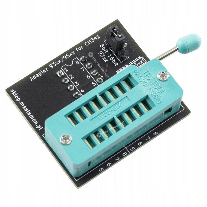 Mega zestaw programator EEPROM i Flash na CH341A pamięci serii 24 25 93 95