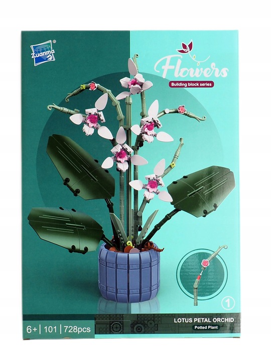 Klocki Butterfly Orchidea 10113 711 szt