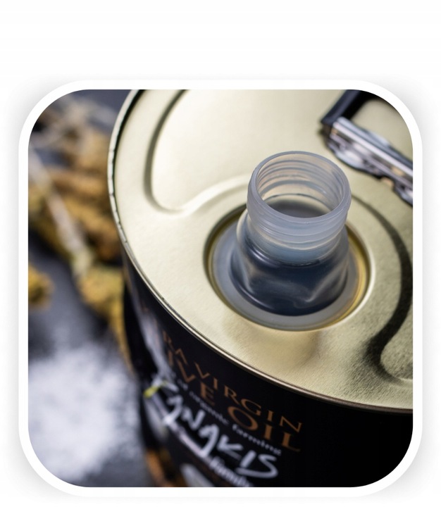 Oliwa z oliwek Extra Virgin BIO Grecka Ekologiczna 5L do pizzy ŚWIEŻA 24/25