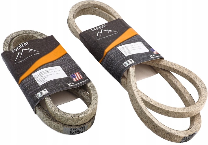 KOMPLET PASKÓW JAZDY TRAKTOREK MTD MASTERCUT OLEO-MAC 754-04268 + 754-04211