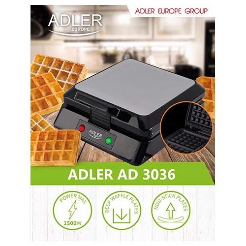 Gofrownica ADLER AD 3036 1300W