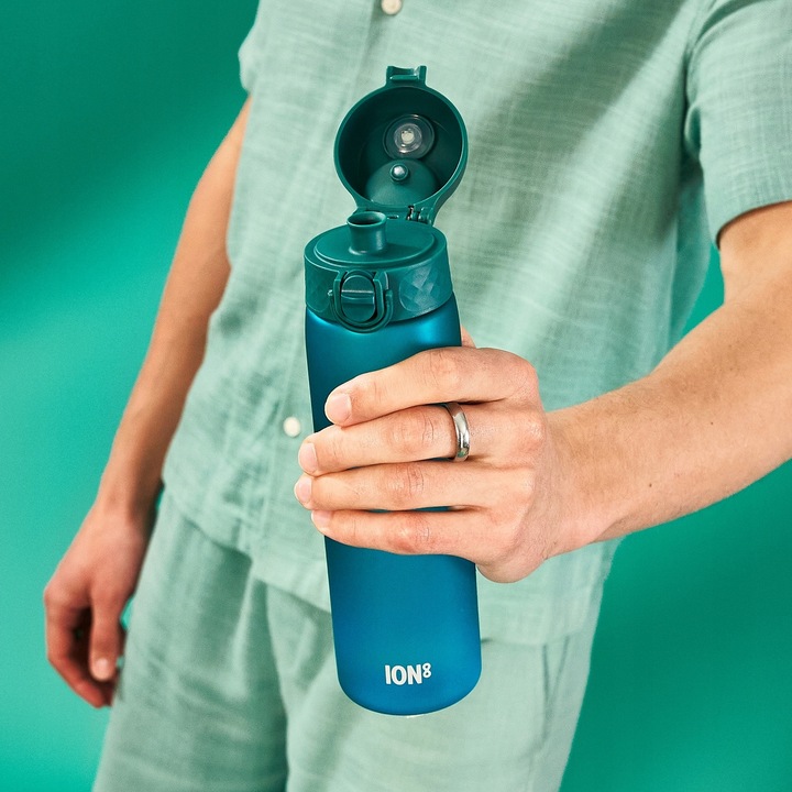 Morski bidon z twardym ustnikiem młodzieżowy do szkoły ATEST ION8 0,5 l