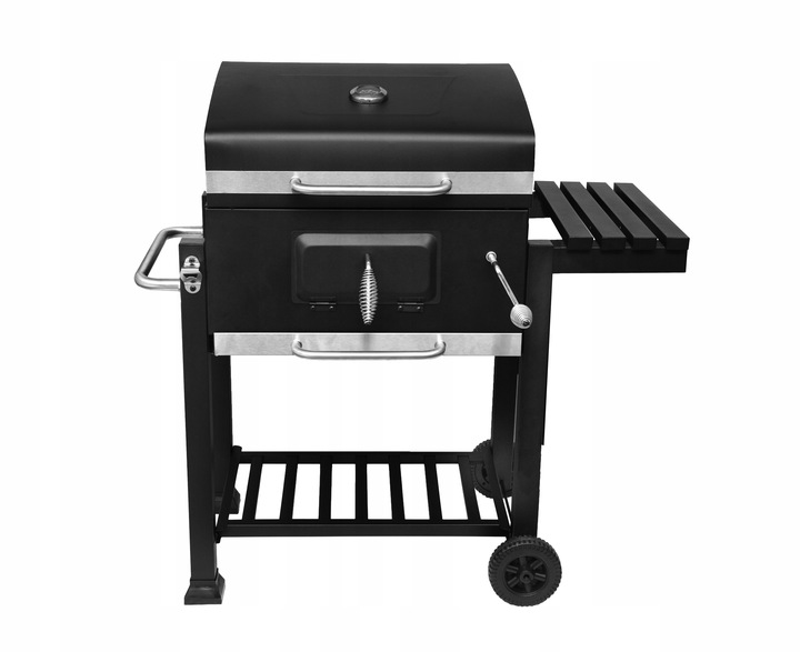 GRILL WĘGLOWY BBQ - ŻELIWNY RUSZT 57 x 43 cm