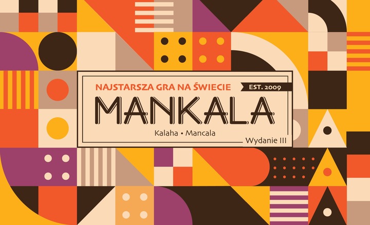 MANKALA - GRA LOGICZNA (KALAHA) - KOLOROWE KAMIENIE PÓŁSZLACHETNE! NOWOŚĆ!!