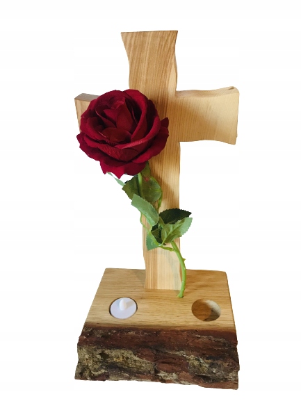 STROIKI na CMENTARZ STROIK na GRÓB drewniany KRZYŻ