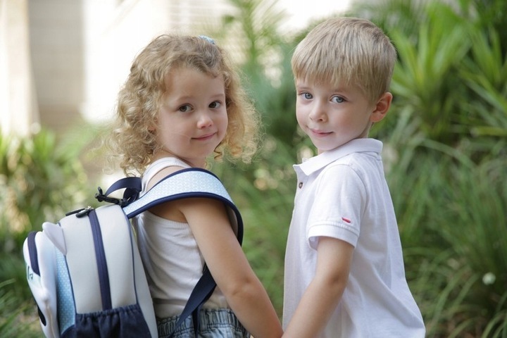 TOTS Plecak DUŻY pojemny w podróż i do szkoły LIS