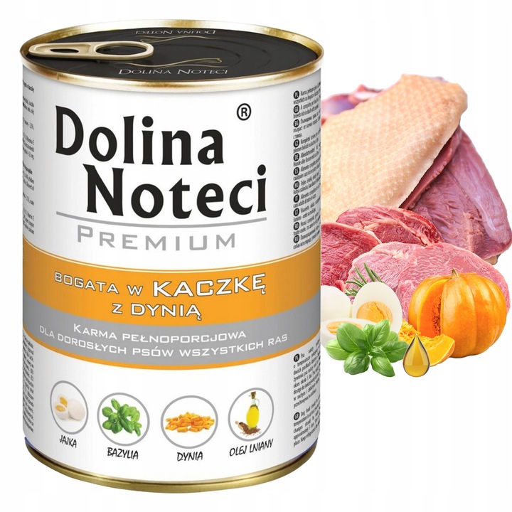 DOLINA NOTECI Premium Mix Smaków karma dla psa mokra 30 x 400g bezzbożowa