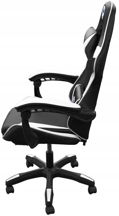 Fotel GAMINGOWY komputerowy OBROTOWY biurowy krzesło gracza + MASAŻ PLECÓW!