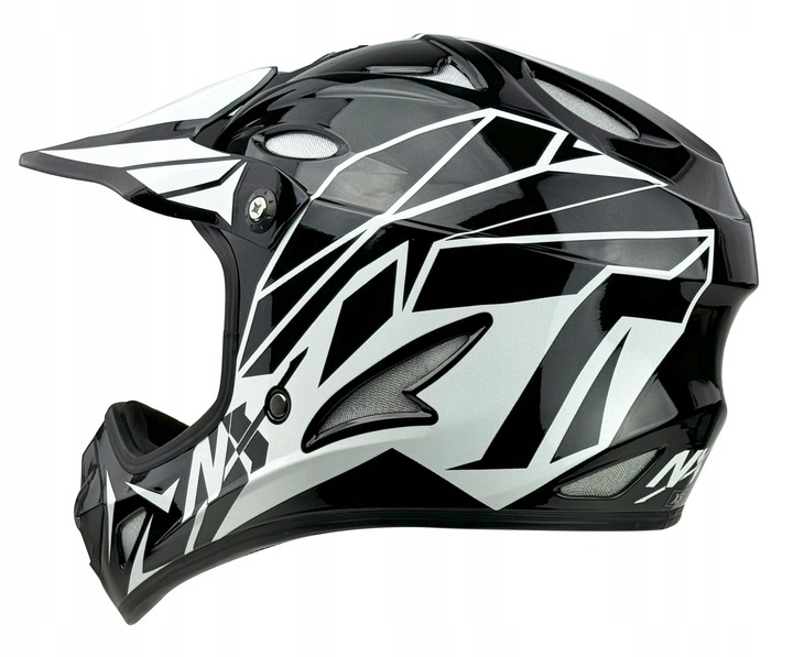 KASK ROWEROWY DOWNHILL NX EXTREME r.XS | FREE RIDE|KASK ZJAZDOWY|900g LEKKI
