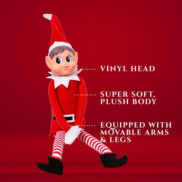 Elves Behavin Badly RED Long Leg Soft Body Vinyl F