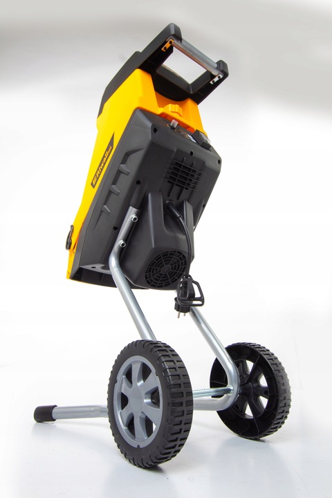 ROZDRABNIACZ ELEKTRYCZNY GŁADKOLUFOWY RĘBAK DO GAŁĘZI 3500 W RIWALL WYDAJNY