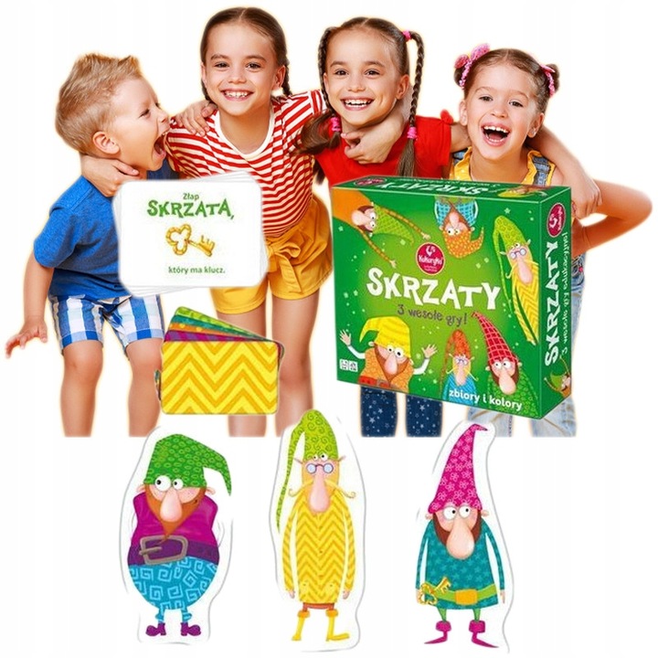 Skrzaty. 3 wesołe gry