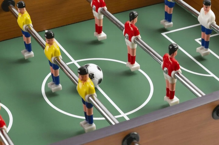PIŁKARZYKI STOŁOWE DUŻE DREWNIANE GRA W PIŁKA NOŻNA Stół do PIŁKARZYKÓW
