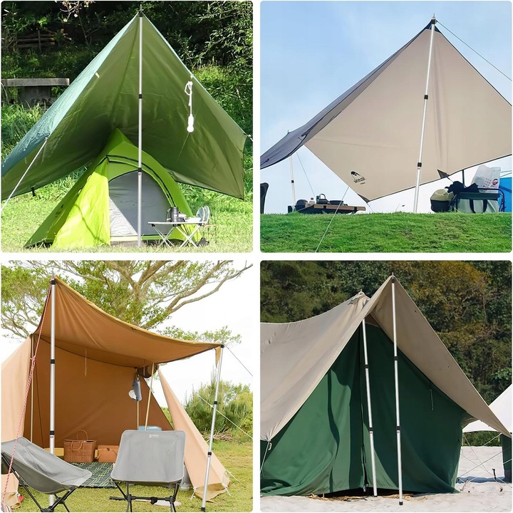 ZESTAW 2 DRĄŻKI DO PLANDEKI, DRĄŻKI MARKIZY, DRĄŻKÓW PODTRZYMUJĄCYCH NAMIOT