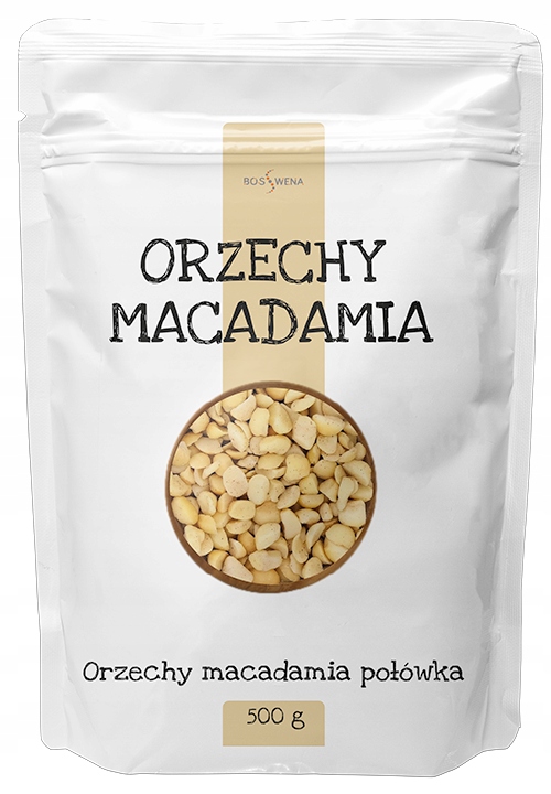 ORZECHY MAKADAMIA 500g połówki macadamia JAKOŚĆ PREMIUM