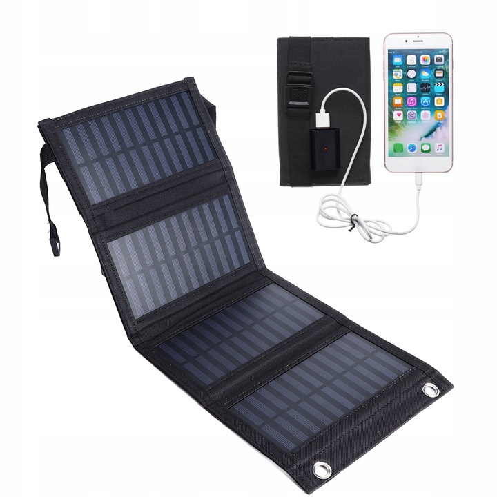 ŁADOWARKA SOLARNA 5,5V PANEL SOLARNY SŁONECZNY 20W