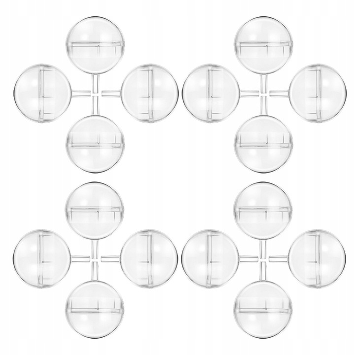 30 SZTUK OKRĄGŁY UCHWYT NA PUDEŁKO CZEKOLADY OPAKOWANIE CUKIERKÓW KOPUŁA