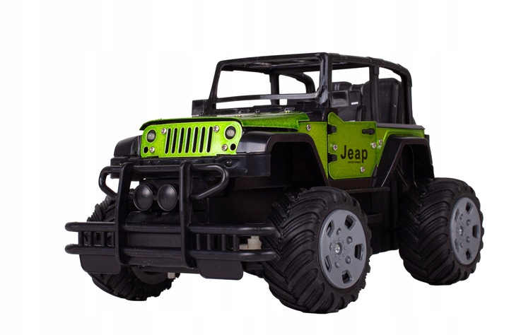 SAMOCHÓD AUTO TERENOWE JEEP RC 1:20 METALOWE ZDALNIE STEROWANE DLA CHŁOPCA