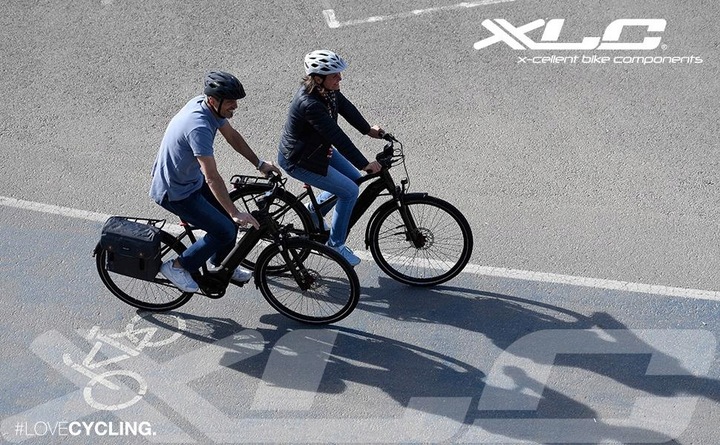 Kask rowerowy MTB / CITY / Cross 53-60cm + wbud. światło LED XLC BH-C32 241