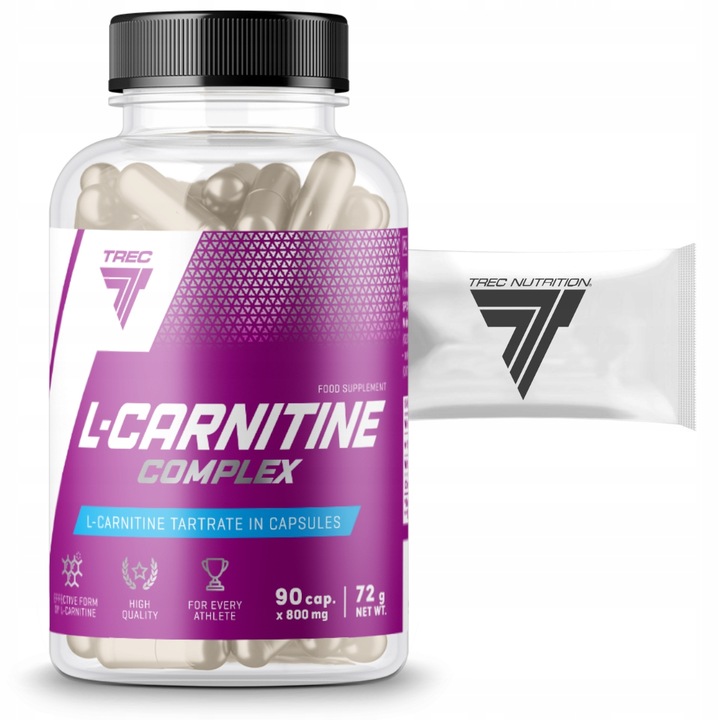 TREC L-CARNITINE COMPLEX 90kaps KARNITYNA SPALACZ!